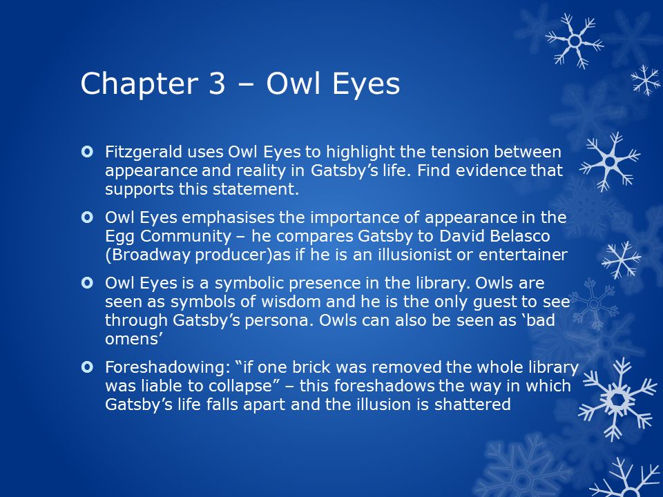 The great gatsby symbolism seasons